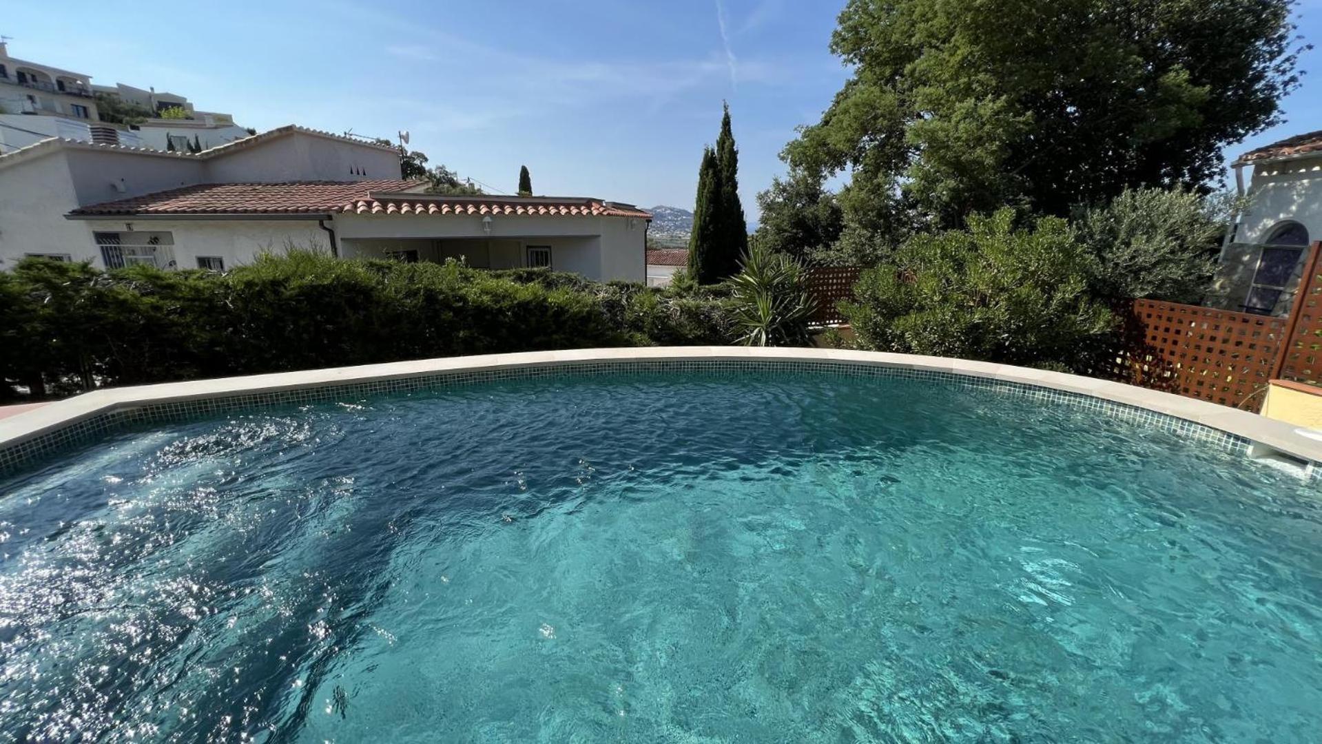 Preciosa Casa En Mas Fumats Con Piscina Y Bonitas Vistas Av-49 Selva de Mar Exterior foto