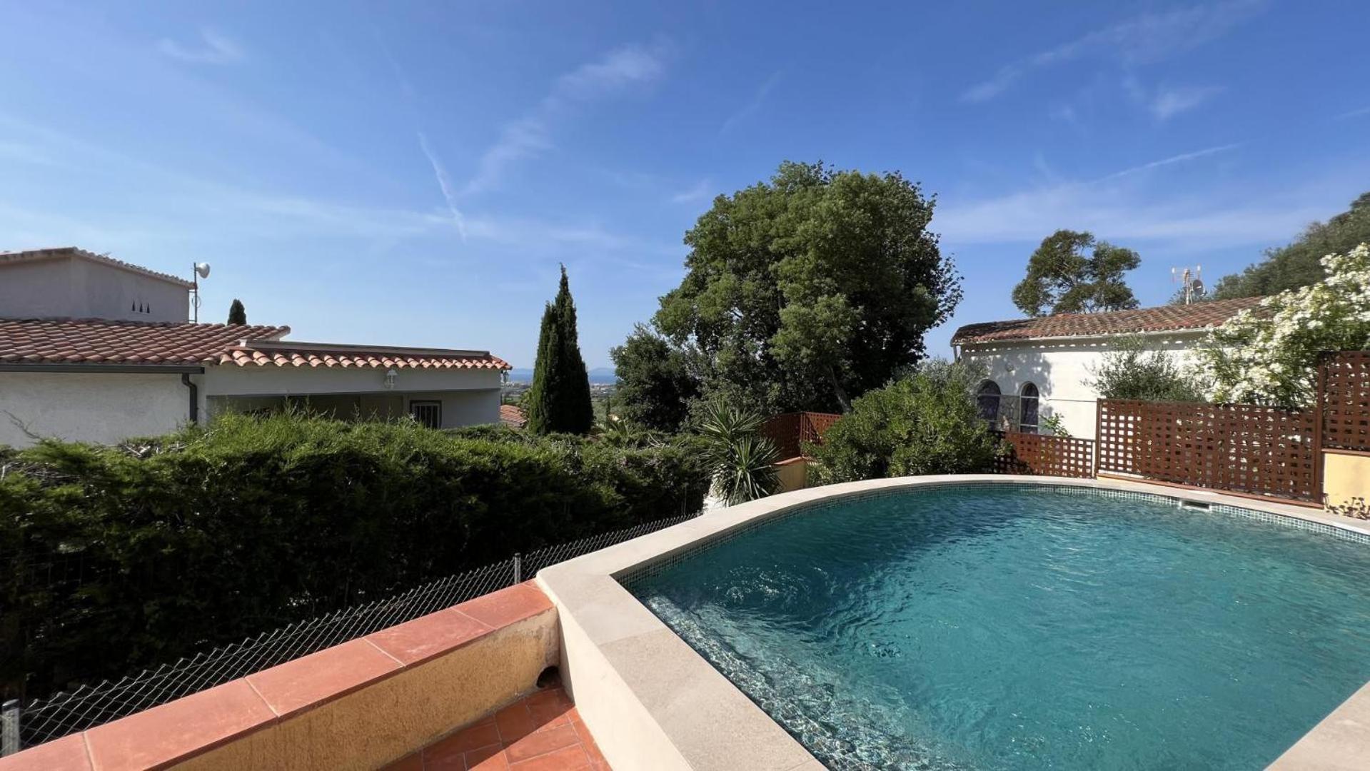 Preciosa Casa En Mas Fumats Con Piscina Y Bonitas Vistas Av-49 Selva de Mar Exterior foto
